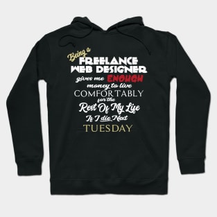 Being a freelance web designer Hoodie